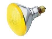 Satco Products S4426 100W Longlife Bug Floodlight Yellow