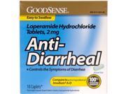 Good Sense Loperamide Hydrochloride 2 mg Anti Diarrheal Caplets 18 Count Case of 24
