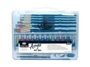 Royal Langnickel RSET ART3202 Essentials Clear View Large Art Case Painting Set Acrylic
