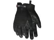 Memphis Glove 127 907M Multi Task Black Spiderweb Grip Glove Medium