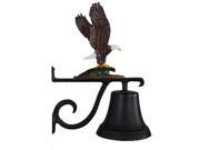 Montague Metal Products CB 1 72 NC Cast Bell With Natural Color Eagle Ornament