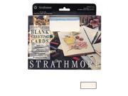 Strathmore ST105 235 Full Size Creative Cards and Envelopes Ivory with Deckle