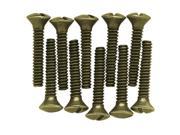 Liberty Hardware 168675 14 Pack Burnished Antique Brass Wall Plate Screw Pack Of 4