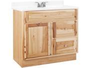 RSI Home Products Sales CBHNHK36D 36 in. Hamilton Natural Hickory Finish Vanity