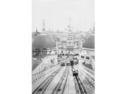 Buy Enlarge 0 587 46097 LP12x18 Luna Park funicular at Coney Island Paper Size P12x18
