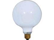Satco Products S3003 100W G40 Medium Base Globe Light Bulb White Pack Of 6
