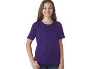 Anvil 780B Youth Midweight Tee Purple Large