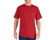 Dickies SS500ER L Mens DPS Crew T Shirt English Red Shirt Large