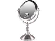 Rucci M959 Nickel Plated Iron Mirror with 15x Insert