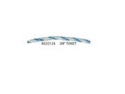 American Granby PR38 6 0.37 in. x 600 ft. Poly Rope Blue White