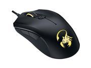 Genius USA 31040009101 GX M6 600 Gaming Mice With Scorpion Logo Black