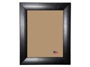 Rayne Mirrors Inc. F382228 American Made Rayne Stitched Black Leather Frame 22 x 28 in.