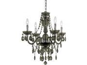 Elements 8351 4H Naples Mini Chandelier In Hand Polished