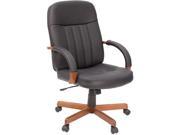 Regency 1050CH Ethos Executive Leather Swivel Chair Cherry Black