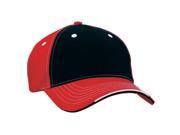 Sportsman Red Sportsman Tri Color Sportcap Black Red
