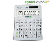 Teledex Inc. DD 770 Hybrid Power 12 Digit Desktop Calculator