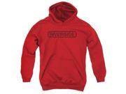 Trevco Concord Music Riverside Vintage Youth Pull Over Hoodie Red Medium