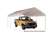 ShelterLogic 11072 10×20 White Canopy Replacement Cover Fits 2 in. Frame