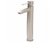 VIGO Shadow Bathroom Vessel Faucet in Brushed Nickel