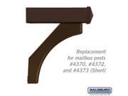 SalsburyIndustries 4377D BRZ Replacement Arm Kit For Deluxe Post 1 Designer Roadside Mailbox Bronze