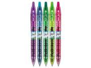 Pilot Corp Of America 36621 B2P Bottle 2 Pen Colors Recycled Retractable Gel Ink Pen 0 .7 mm.
