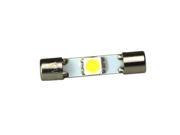 1 LED 12V Cool White Festoon Bulb 110