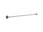 Franklin Brass 185 6SN 1 in. x 6 ft. Shower Rod With Step Style Flanges 1 Pack