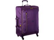 Delsey Luggage 40335082008 Solution 27.5 in. Spinner Trolley Purple
