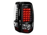 Spec D Tuning LT SIV03JMLED TM LED Tail Lights for 03 to 06 Chevrolet Silverado Black 11 x 20 x 22 in.