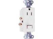 Pass Seymour 681WCC6 Switch Outlet 15A White