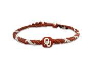 Oklahoma Sooners Spiral Football Necklace