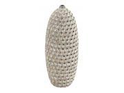 Woodland 60869 Durable Ceramic Material with Ceramic Hand Crafted Seashell Vase