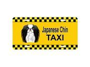 Carolines Treasures BB1354LP Japanese Chin Taxi License Plate