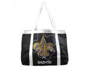 Little Earth Productions 73018 SANT WHITE New Orleans Saints Team Tailgate Tote