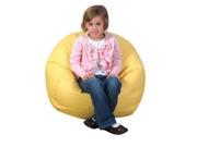 CHILDRENS FACTORY CF 610047 ROUND BEAN BAG 26IN YELLOW