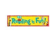 Eureka Childhood Elementary Dr. Seuss Reading Is Fun Banner