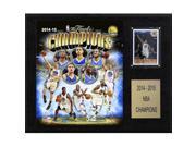 CandICollectables 1215NBA15 NBA 12 x 15 in. Golden State Warriors 2014 2015 NBA Champions Plaque
