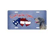 Carolines Treasures SS5017LP Woof If You Love America Irish Wolfhound License Plate