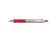 Pilot Corp. Of America 31912 AcroBall Pro Ballpoint Retractable Pen Red Ink Medium Dozen