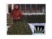 NorthLight 4 ft. x 6 ft. Clear Mini Net Style Christmas Lights Green Wire