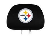 Team Promark 82613 Pittsburgh Steelers Headrest Covers
