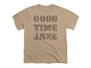 Trevco Concord Music Retro Good Times Short Sleeve Youth 18 1 Tee Sand Extra Large
