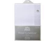 Ex Cell Home Fashions 1MB040O0 6111 100 70 x 72 in. Eva Pure Shower Curtain Liner White