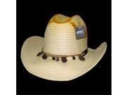 Decky 524 Natural Santa Fe Paper Braid Cowboy Hats Natural