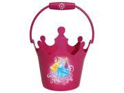 Midwest Quality Gloves PR08KD4 Kids Princess Plastic Garden Bucket