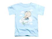 Trevco Popeye Baby Clouds Short Sleeve Toddler Tee Light Blue Large 4T