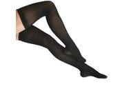Advanced Orthopaedics 9538 BL 30 40 mm Hg Compression Thigh High with Uniband Black Extra Large