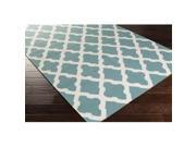 Artistic Weavers AWHD1006 35 York Olivia Rectangle Flat Woven Area Rug Teal 3 x 5 ft.