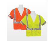 3asafety C3301 2XL Lime Mesh Adjustable Breakaway Vest 2Xl