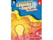Shell Education 51181 Brain Powered Lessons To Engage All Learners Level 4